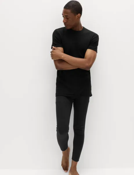 Marks & Spencer Heatgen Medium Thermal Long Johns Black