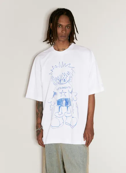 Scribbled Teen T-Shirt