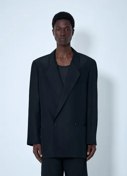 Double-Breasted Tailored Blazer
