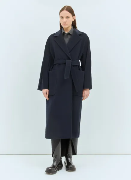 Wool And Cashmere Robe Coat