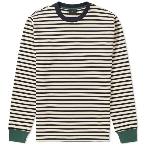 Contrast Stripe Sweat