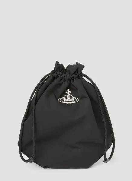 Re Nylon Drawstring Pouch Bag