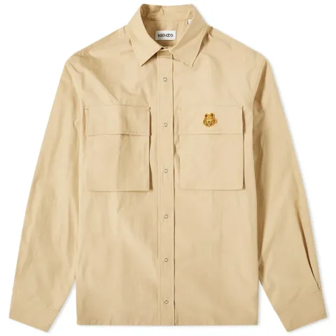 Tiger Crest Pocket Overshirt