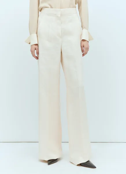 Linen Tailored Pants