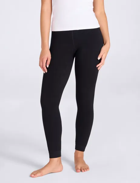 Mountain Warehouse Fluffy Fleece Lined IsoTherm Leggings Black