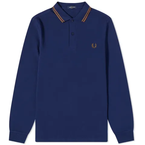 Long Sleeve Twin Tipped Polo