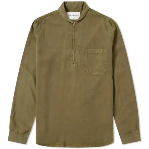 Shawl Zip Shirt