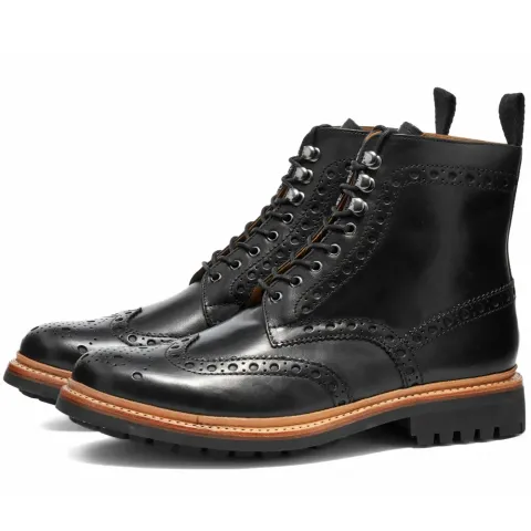 Fred Commando Sole Brogue Boot
