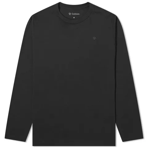 Peak-motif Long Sleeve T-shirt