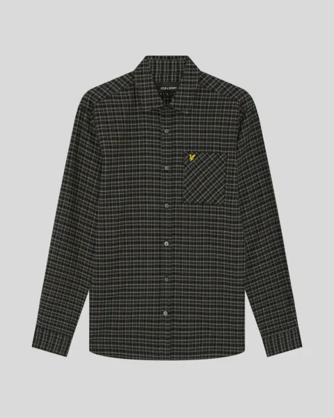 Lyle & Scott Tartan Flannel Shirt