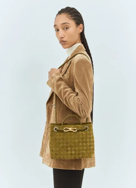 Small Andiamo Suede Handbag