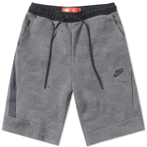Tech Fleece Allover Print Short