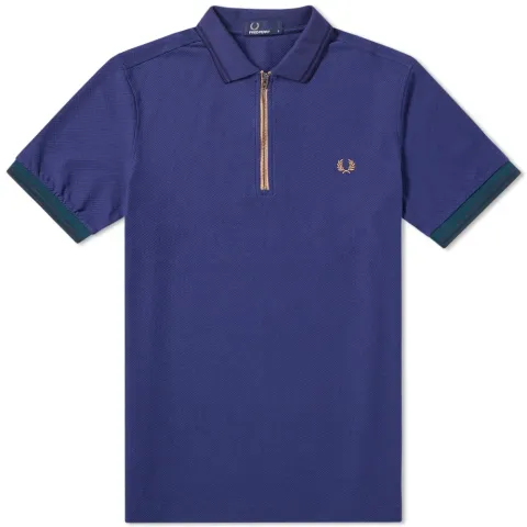 Fred Perry Zip Neck Polo