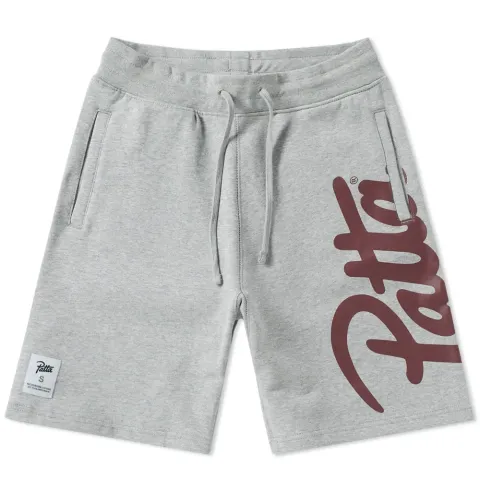 Side Script Sweat Short
