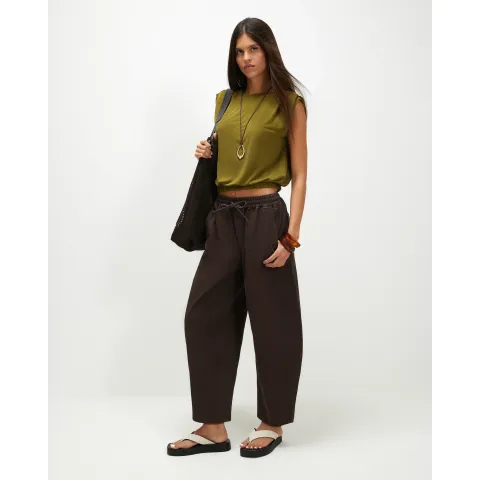 River Island Short Sleeve Bubble Hem Top