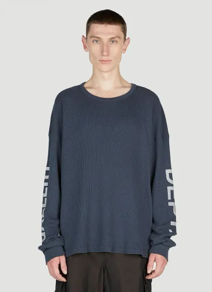 Logo Print Thermal Sweatshirt