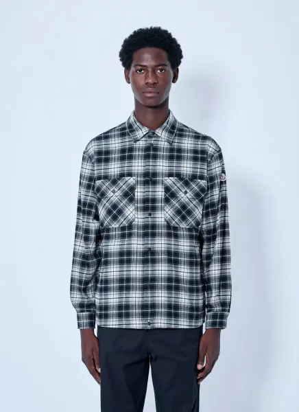 Check Patterned Cotton Shirt