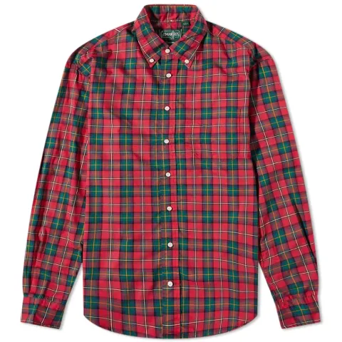 Button Down Archive Poplin Check Shirt