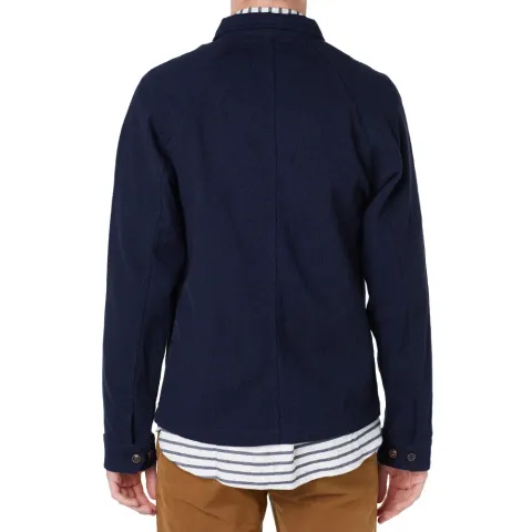 Indigo Wool Chore Jacket