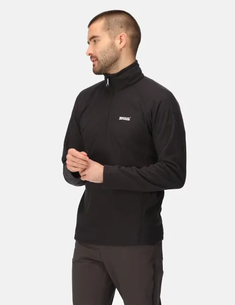 Regatta Kenger Half Zip Fleece Black