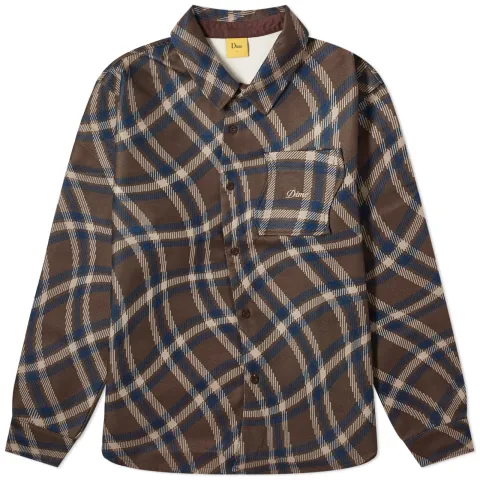 Plaid Fleece Wave Shirt