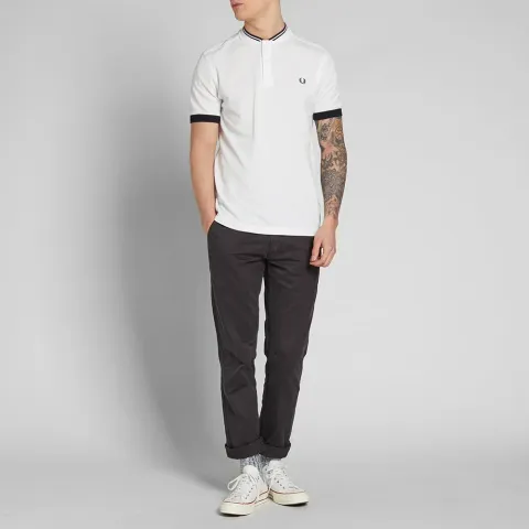 Fred Perry Bomber Collar Pique Polo