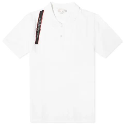 Tape Logo Harness Polo Shirt