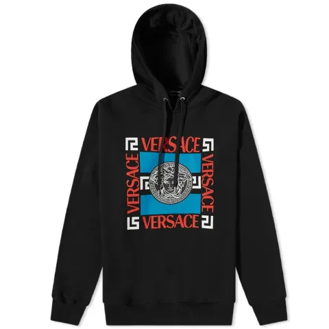 Medusa Box Logo Popover Hoody