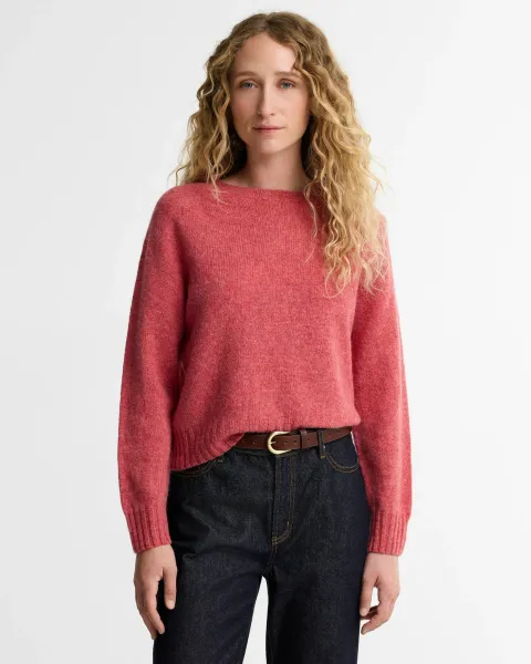 Scottish Made Dawn Wool Crew Neck Jumper