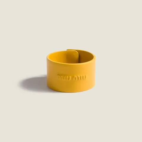 Leather bracelet