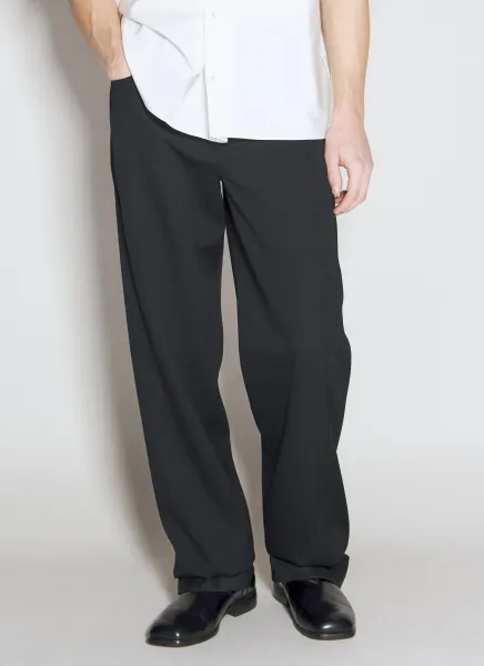 Twisted Leg Tailored Pants