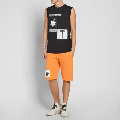 x Travis Scott Cowboy Collage Print Muscle Tee