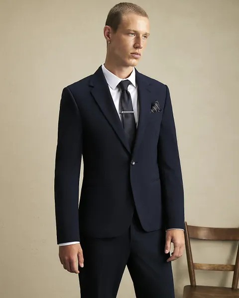 River Island Skinny Fit Suit Jacket