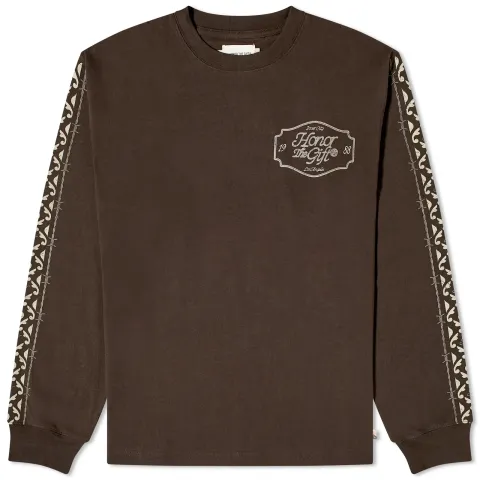 Pattern Long Sleeve T-Shirt