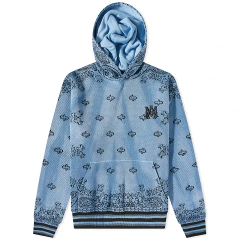 Bandana Knitted Basketball Hoodie