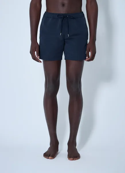 Logo Patch Swim Shorts