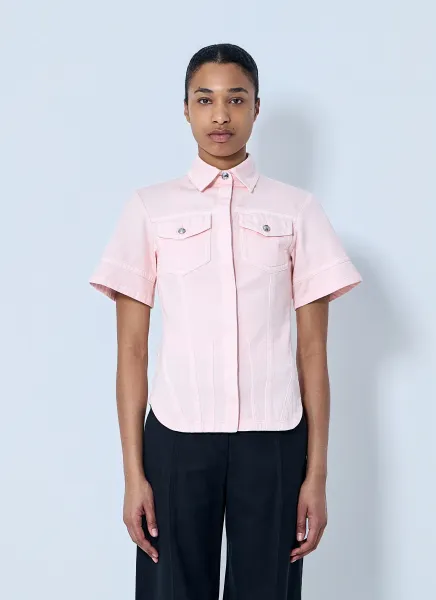 Short Sleeve Button-Down Shirt