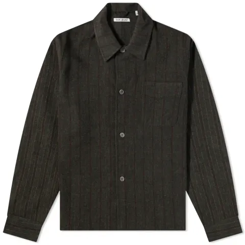 Box Striped Overshirt
