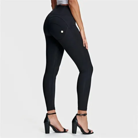 Freddy WRUP Fashion - High Waisted - 7/8 Length - Black