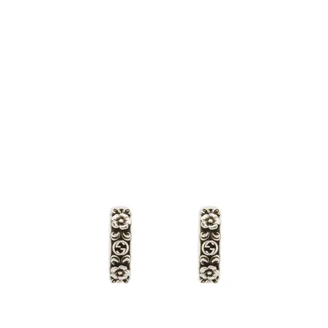 Gucci Floral Motif Earrings