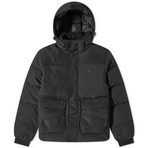 Ripstop Non Down Hooded Puffer