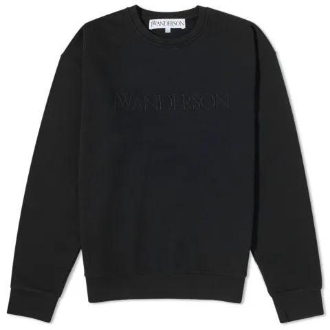 Embroidered Logo Crew Sweat