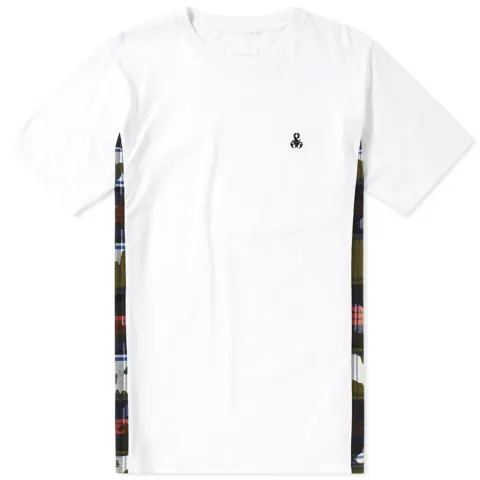 SOPHNET. Camouflage Side Panel Tee