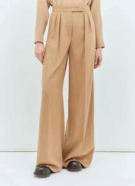 Wide Camelwool Pants
