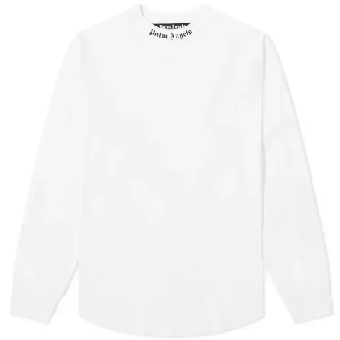 Long Sleeve Logo Mock Neck T-Shirt