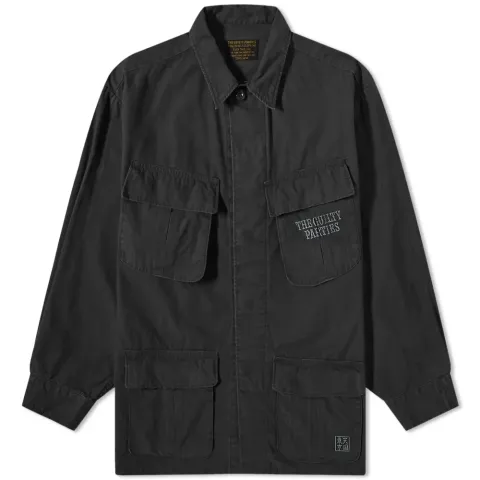Guilty Parties Back Print Fatigue Jacket