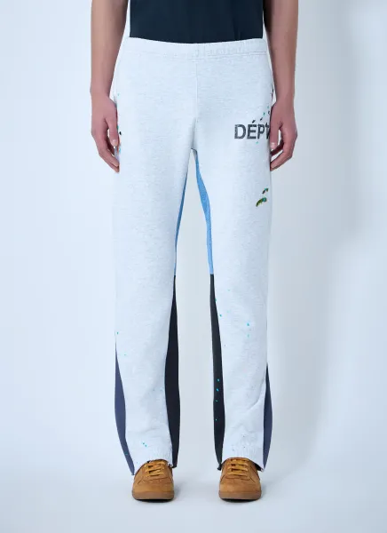 Logo Painted Flare Sweatpants