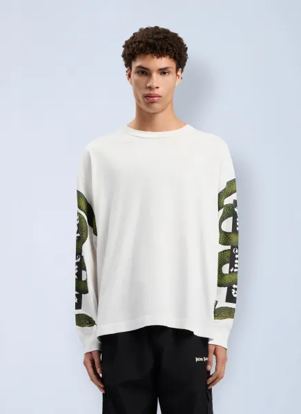 Snake Box Logo Long Sleeve T-Shirt