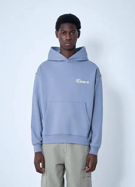 Logo Print Hooded Sweatshirt