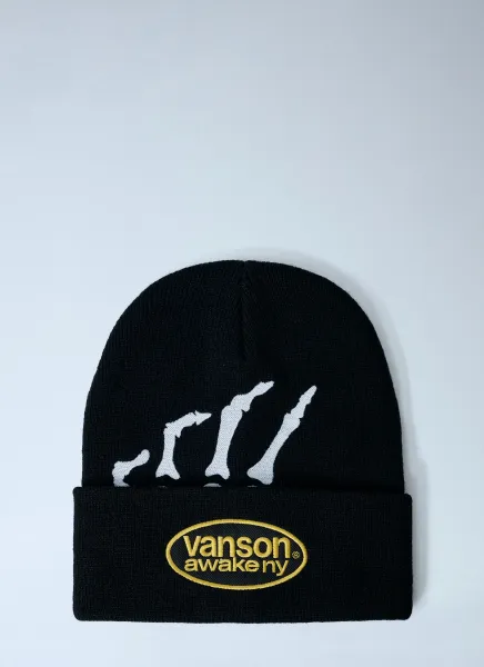 Logo Motif Beanie Hat